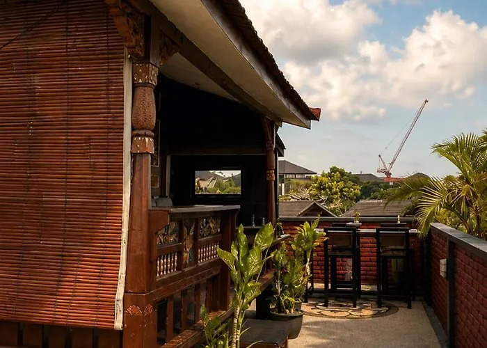 度假居 The Hidden Escapes Bingin Rooftop-sunset House With Ocean View