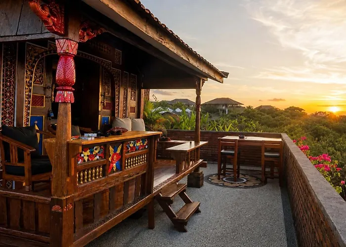 The Hidden Escapes Bingin Rooftop-sunset House With Ocean View 度假居 *