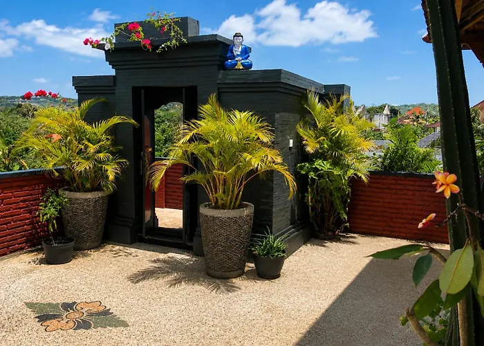 度假居 The Hidden Escapes Bingin Rooftop-sunset House With Ocean View *